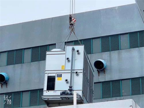 冷卻塔的制作方法(冷卻塔機組的工作原理圖)