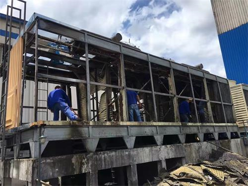 逆流冷卻塔冷卻階段介紹(逆流式冷卻塔原理圖)