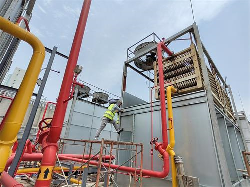 全鋼冷卻塔溫度調(diào)控作用
