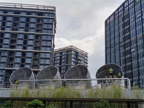 冷卻塔工作中進(jìn)出水溫差怎么確定