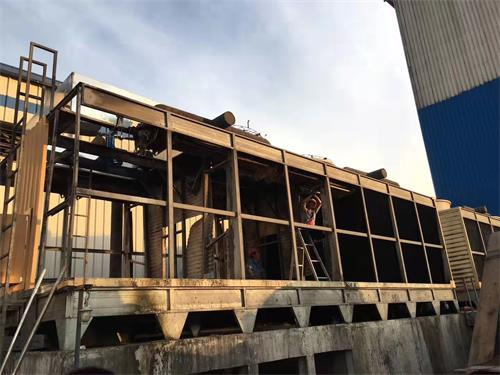 玻璃鋼冷卻塔漂水的原因