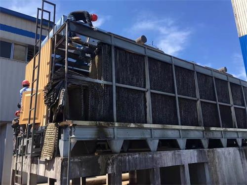 圓形逆流式玻璃鋼冷卻塔原理與構(gòu)造(圓形逆流式玻璃