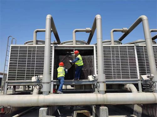 開(kāi)式冷卻塔對(duì)循環(huán)水冷卻的過(guò)程(開(kāi)式橫流冷卻塔)