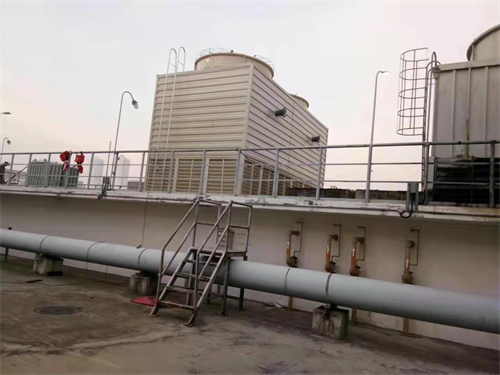 開式冷卻塔點滴式填料的制作過程(開式逆流冷卻塔)