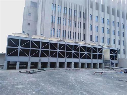 開式冷卻塔的安裝參照情況(橫流開式冷卻塔原理圖)