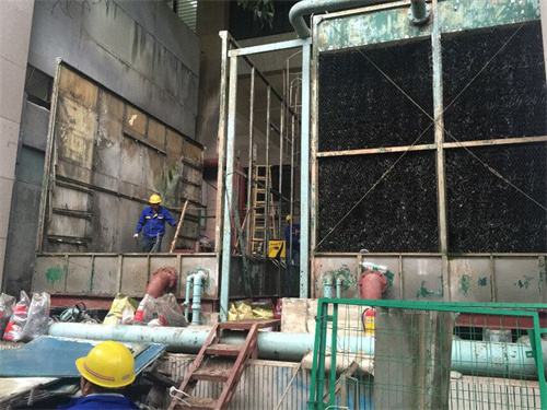 玻璃鋼冷卻塔產(chǎn)生大的振動聲響減小方法(玻璃鋼冷卻